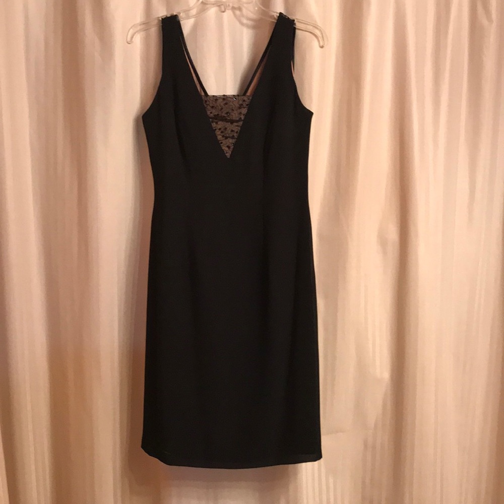 Dress, Evening, Black